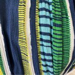 Loft Beach Mixed Stripe Off The Shoulder Romper SZ Large Photo 9