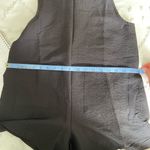 None Emery Rose Black Romper Short Overalls Minimal Coastal Beach Summer Boho NWT S Photo 12