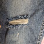 Free People GREAT HEIGHTS SKINNY JEANS DISTRESSED FRINGE RAW ANKLE JEANS W31 Photo 7