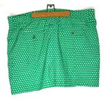 Lands End Green Sz 18 Golf Skort Preowned, Button/Zip Closure 17.5" Length Photo 1