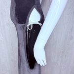 Nwt fashion black strappy corset style closures maxi long sleeveless dress xl Photo 5