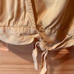 Velvet Heart wrap top women’s L golden yellow Photo 2