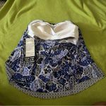 Blue Patterned Tunic Swim Top Size 20W Photo 4