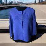 Armani Collezioni  cardigan snap sweater‎ 10 purple made in Italy Photo 1