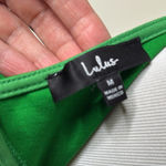 Lulus  Green Good Times Only One Shoulder Maxi Dress Photo 3