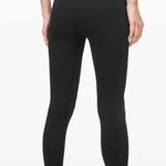 Lululemon Leggings Womens 4 Black Ebb To Street Tight Ribbed Waist Photo 1