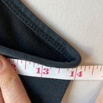 YAS Yoga and Sportswear Charcoal Gray Black Sports Bra Top Black Size M Photo 4