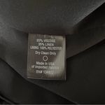 Emerson Fry Linen Blend Tie Shoulder Mod Top Minimalist Tank Blouse Black XS Photo 8