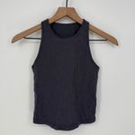 Vuori  Ribbed Racerback Tank Top Charcoal Grey XS Modal Blend Athleisure Photo 1