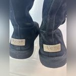 UGG  9 Genuine Sheepskin Shearling n Suede Tall Lace Up Boots Style 5163 Photo 5