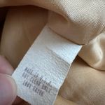 Vintage Jacket & Skirt Set Branka Klarige Mustard Rayon Womens Size 4 Photo 7