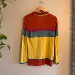 Christian LaCroix Colorblock Metallic Cardigan Photo 2