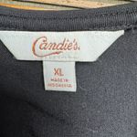 Candies black and‎ pink sleeveless tank sheer material Size XL Photo 2