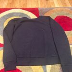 Abercrombie & Fitch Black Jewel Rhinestone Quilted Crewneck Sweatshirt Medium Photo 3