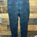 Rachel Zoe Blue Camouflage Leggings Photo 0