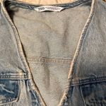 ZARA denim vest size medium Photo 3