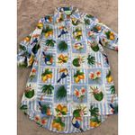 True Destiny NWT True Destinations Resort Wear Tropical Toucan Print Shirt Dress Size S Photo 11
