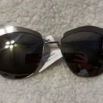joe's jeans Silver Metallic Sunglasses NWT Photo 1