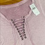 American Eagle Purple Soft & Sexy Shirt Small Photo 1