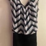 Sweet Storm  Womens Mini Dress Size S Small Black & White Bust 34” Photo 0