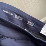 Croft & Barrow  Mid Rise Effortless Capri Navy Blue Pants Size 10 Photo 6