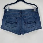 Abercrombie & Fitch Abercrombie Fitch Womens Denim Jean micro mini Shorts Zipper Blue Size 28 Photo 3