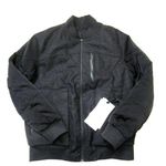 Lululemon NWT Roam Far Wool Bomber in Black / Heathered Black Zip Jacket 6 $348 Photo 0