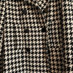 New York And Company  Houndstooth Pattern Coat Photo 2