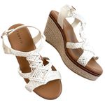 Torrid EUC  Macrame Espadrille Wedge Sandals Size Photo 0
