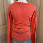 Pink Rose  salmon colored antlered deer cute “ugly Christmas sweater” in Size S. Photo 8