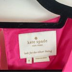 Kate Spade  Pink Colorblock Silk and Tweed Shift Dress Size 4 Women's Photo 3