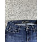 DL1961  Jeans Women 26 Kate Slim Straight Low Rise Dark Wash Blue Denim Pants‎ Photo 5