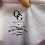 EUC Organic Generation women’s light purple loose relaxed short sleeve tshirt XL Photo 2