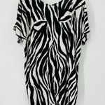 Star Vixen Plus Size 2X Womens Blouse Animal Zebra Print Casual Photo 3