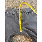 BDG Black Mom Jeans Womens Sz W27 Baggy Ditressed Hems High Rise Photo 5