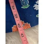 Malia Honolulu Vintage 60s Blue Floral Halter Dress XS Photo 10