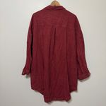 Anthropologie  Avery Embroidered Kimono Jacket Size Large Oversized Button Up Photo 6