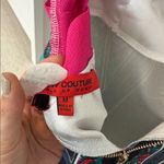 Wow Couture  Colorful Printed Bandage Bodycon Strapless Dress Photo 6