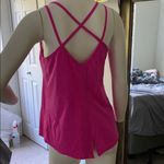 Athleta Pink Cross Strap  Tank Photo 4