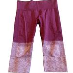 Lululemon Seamlessly Street Crop Leggings Ombre Stretch Capri Size 10 Women's Photo 0