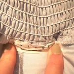 EXLURA Women's Lantern Sleeve Ruffled Off Shoulder Dress Blue Photo 11