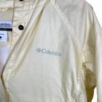 Columbia Vintage Women’s Hooded Long Rain Jacket in Pastel Yellow Size M Photo 3