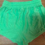 Triangl Green Swim Zebra Terry Cloth Preppy Beach Festival Resortwear Shorts S Photo 3