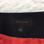 The Limited  Orange Black Lace Skirt 2 Photo 4