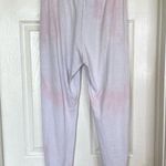 Sundry Tie Dye Sweat Set Tapered Joggers Size 0 Extra Small Pink Blue Lounge Photo 8