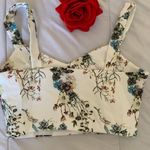 Lucy Paris Floral Crop Top Photo 1