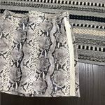 BB Dakota Faux leather snakeskin mini skirt, vintage . Size 4 Photo 2