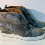 Linea Paolo Anna Camouflage Wedge Ankle Boot Zip Bootie Sneakers Sizes-5M Photo 0