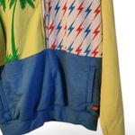 Aviator Nation Palm Tree Tropical Quarter Zip Sweatshirt NWT RARE oversized Photo 4