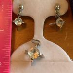 MCM  Matched Set Earrings and pendant Photo 1